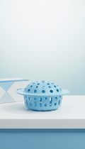 Deep-basket drain protector for large debris