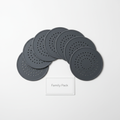 Family Pack of 5 Silicone Drain Hair Catchers
