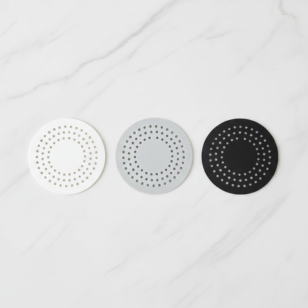Silicone drain hair catchers - clean product photo
